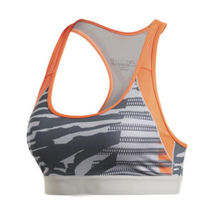 DON'T REST ITERATION WOMEN'S BRA SOLID GREY/PRINT